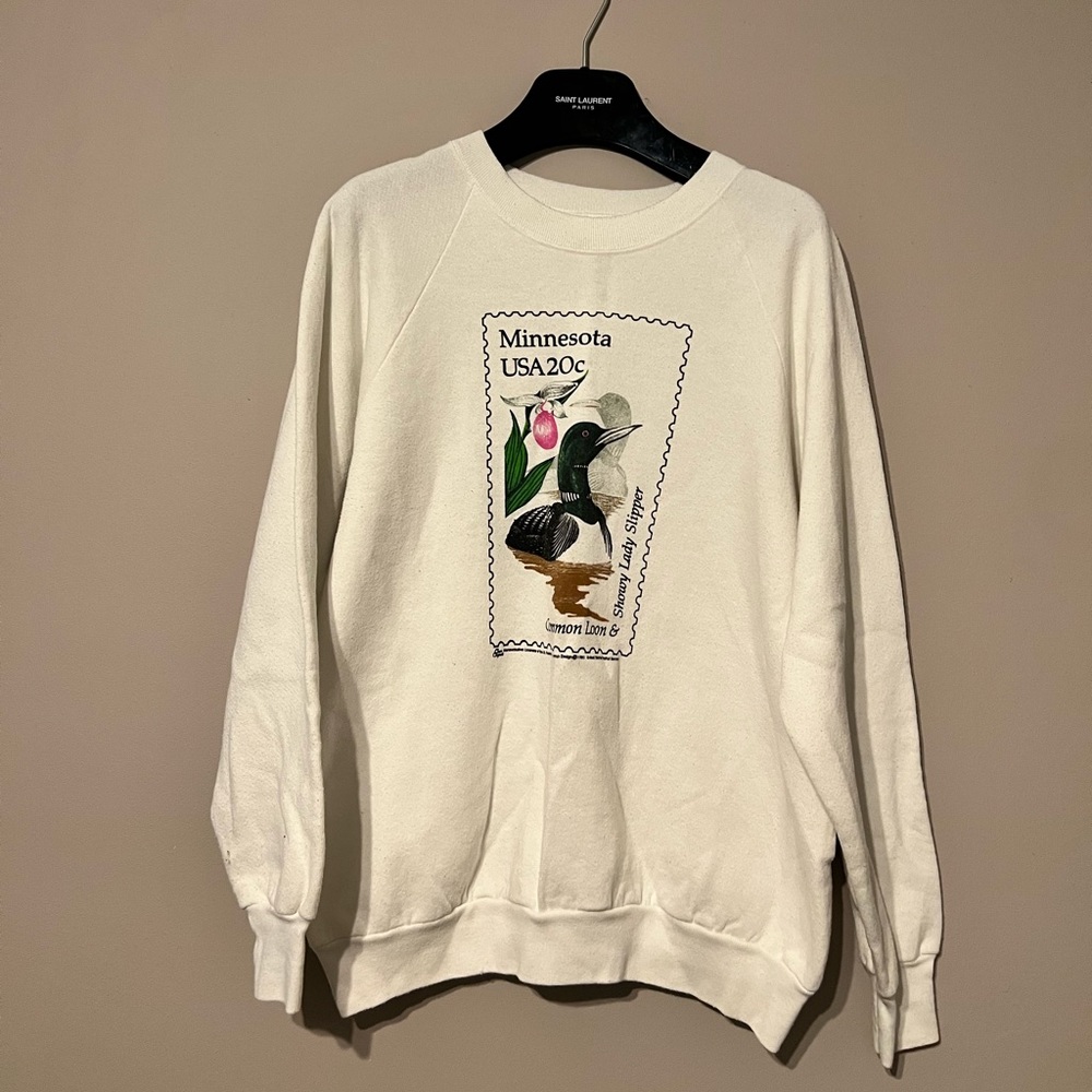 VINTAGE MINNESOTA DUCK STAMP SWEATSHIRT